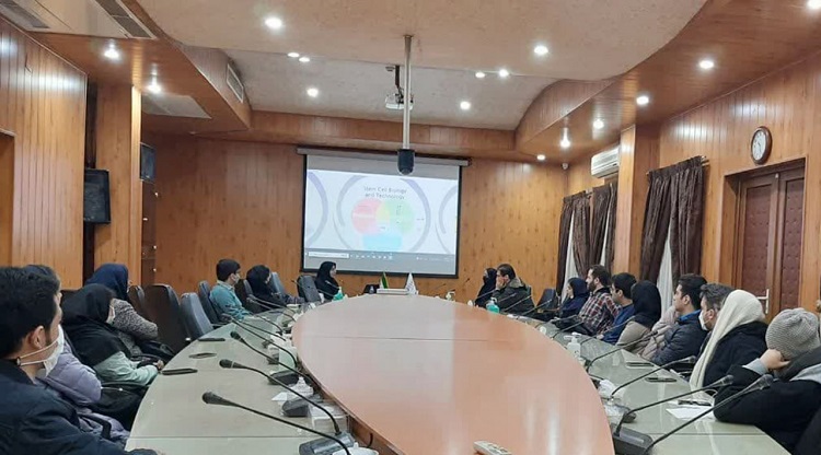 بازدید علمی دانشجویان دانشگاه تربیت مدرس از پژوهشگاه رویان